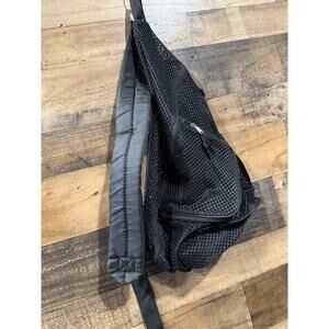 Eastport Mesh Sling Bag- Black